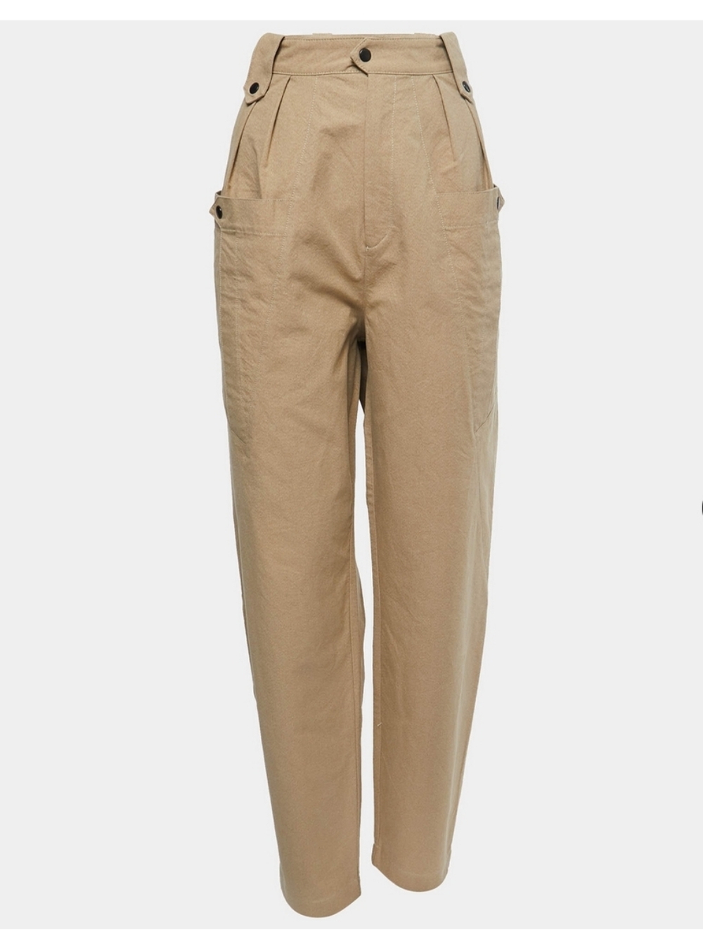Isabel Marant Yerris Cargo Tapered Trousers, 38 M
